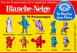 années, 80, 80's, figurines, la, roche, aux, fée, 70's